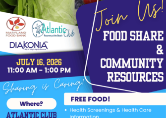 Diakonia, Maryland Food Bank, and Atlantic Club Partner for Free Food Share & Community Resources Event