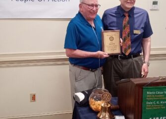John Hall Named Rotarian of the Year by the Rotary Club of Salisbury