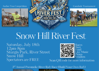 Snow Hill River Fest Set to Make Waves on July 18 at Sturgis Park