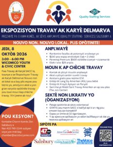 2026 Delmarva Job & Career Expo Flyer HAITIAN CREOLE