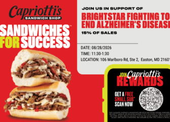 BrightStar Care and Capriotti’s Host Sandwiches for Success Fundraiser BrightStar Care and Capriotti’s Host Sandwiches for Success Fundraiser