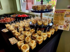 Delicious appetizers were provided by Dinner Express (Medium)
