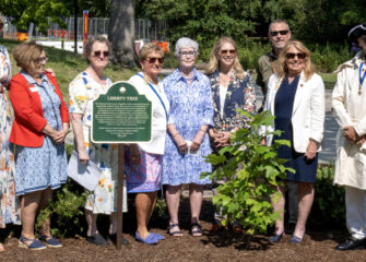 Daughters of the American Revolution Gifts Liberty Tree to Salisbury University