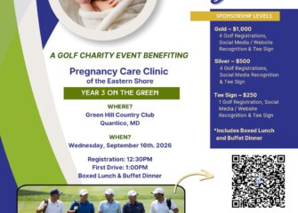 Pregnancy Care Clinic Announces Third Annual Swing 4 Life Golf Tournament