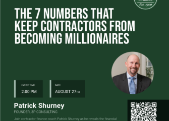 The Insurance Market Announces Risk Academy: “The 7 Numbers That Keep Contractors From Becoming Millionaires”