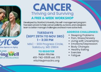 MAC to Offer Free Cancer Thriving and Surviving Workshop