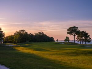 18th Hole at River Marsh Golf Club - Hyatt Regency Chesapeake Bay 18th Hole at River Marsh Golf Club - Hyatt Regency Chesapeake Bay