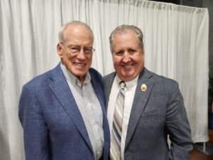 Dr. William E. “Brit” Kirwan and Bill Chambers Dr. William E. “Brit” Kirwan and Bill Chambers