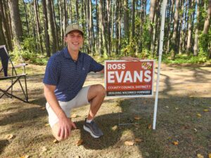 Ross Evans, Candidate for Wicomico County Council and tournament Ball Sponsor