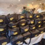 Spicer Brothers collers were filled with golf balls, golf swag and snacks for all players