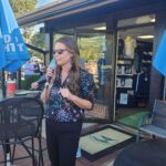 Wicomico County Excutive Julie Giordano welcomes players
