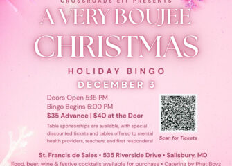 A Very Boujee Christmas BINGO Event to Benefit Crossroads Early Intervention & Training